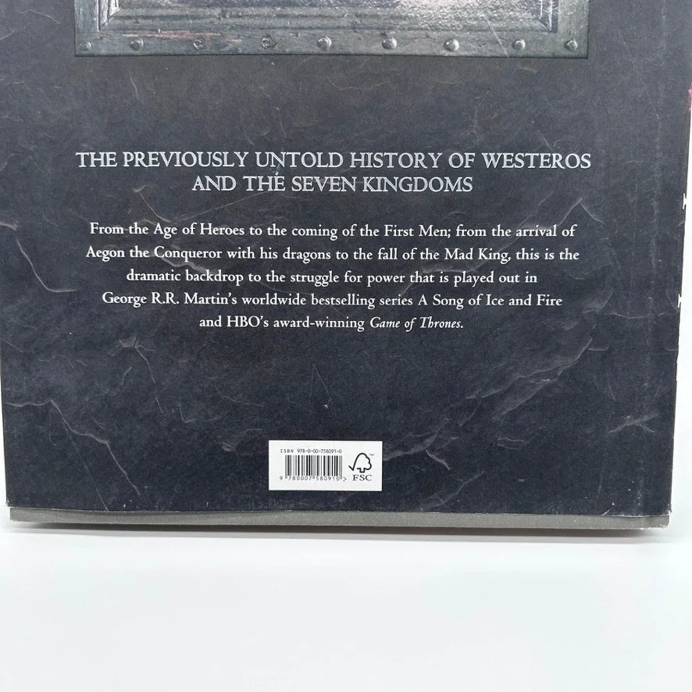 The World of Ice & Fire George Martin Game of‎ Thrones History Book